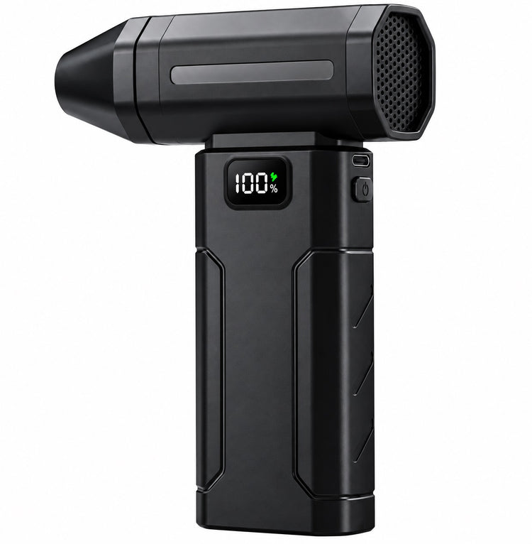 Soplador Turbo X8 Recargable Multiusos con Pantalla Digital y 5 Velocidades