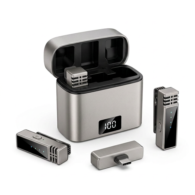 Micrófono Jmary con receptor de un solo conector