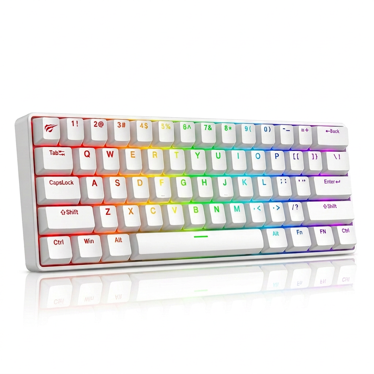 Teclado HAVIT KB903L limpio